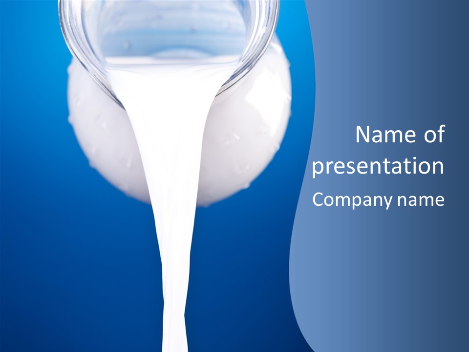 Product Jar Container PowerPoint Template