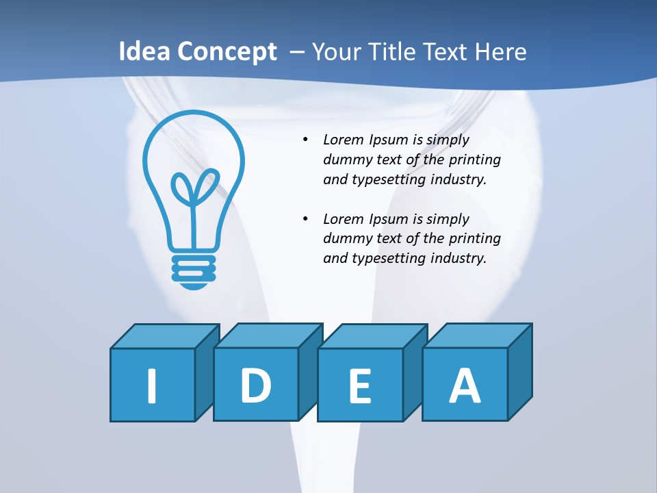 Product Jar Container PowerPoint Template