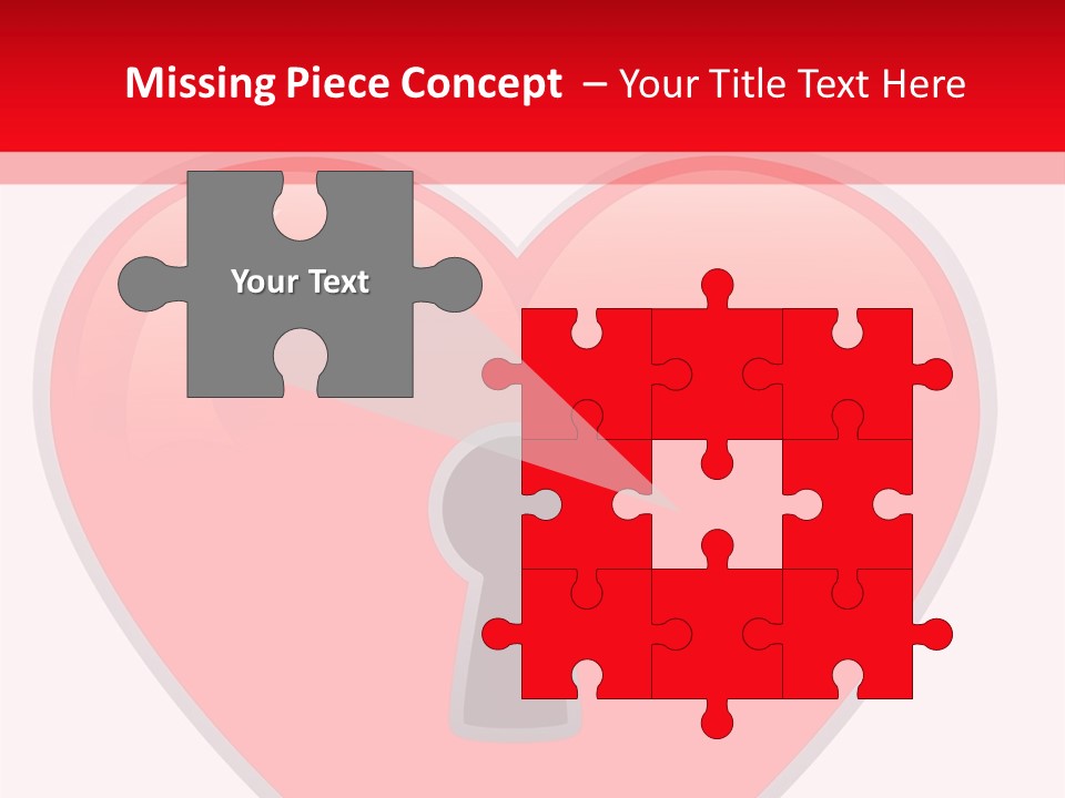 Unlocked Design Conceptual PowerPoint Template