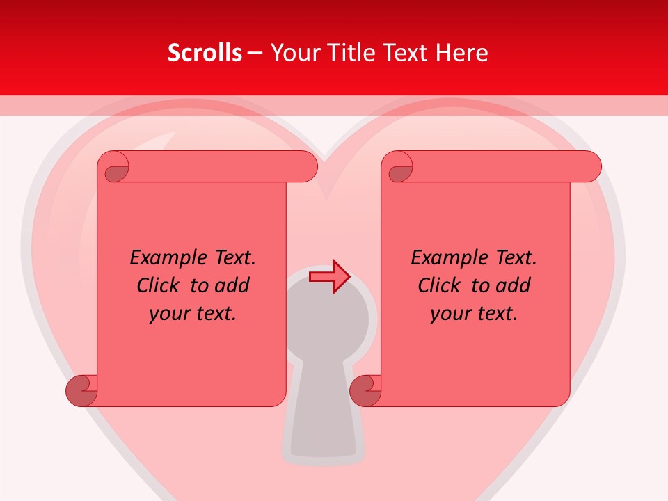 Unlocked Design Conceptual PowerPoint Template