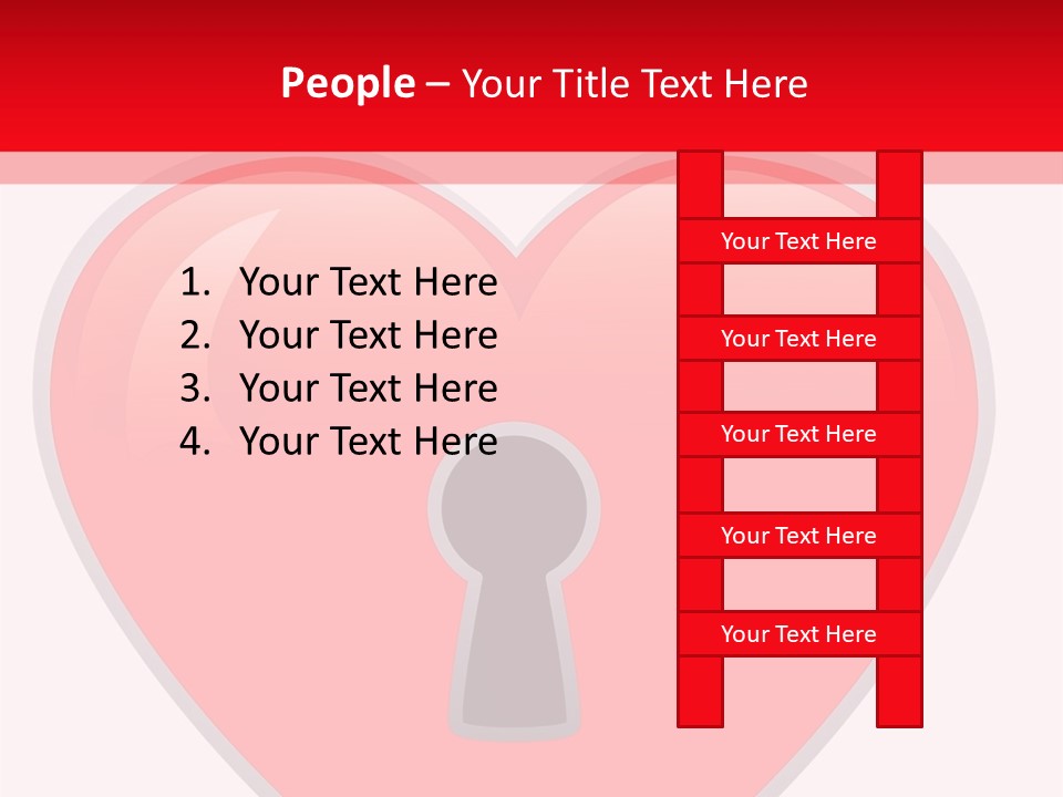 Unlocked Design Conceptual PowerPoint Template