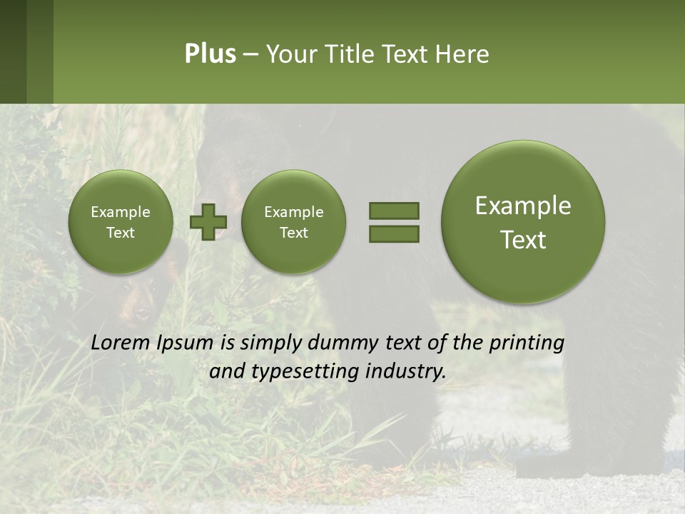 Wildlife Carolina American PowerPoint Template