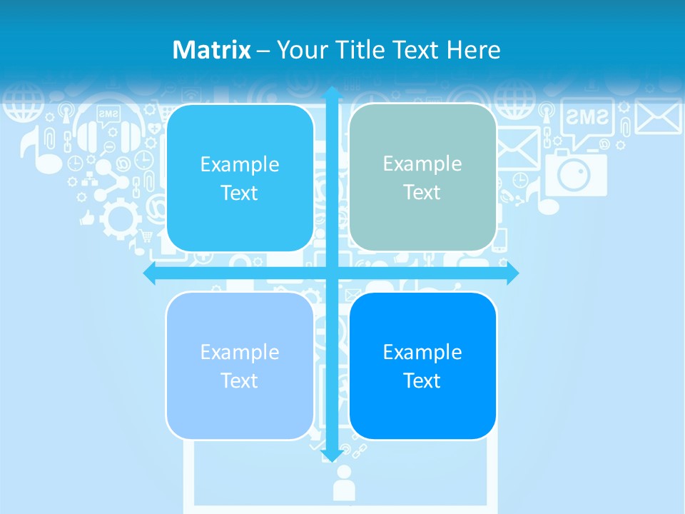 Technology Illustration System PowerPoint Template