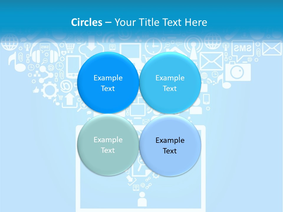 Technology Illustration System PowerPoint Template