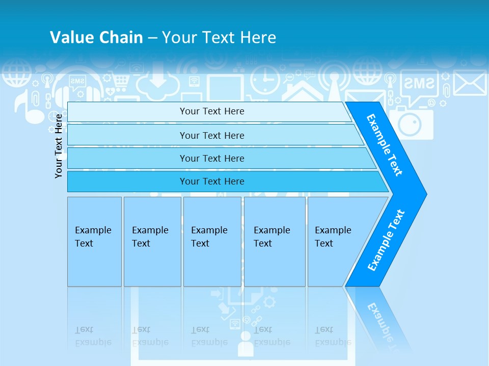 Technology Illustration System PowerPoint Template