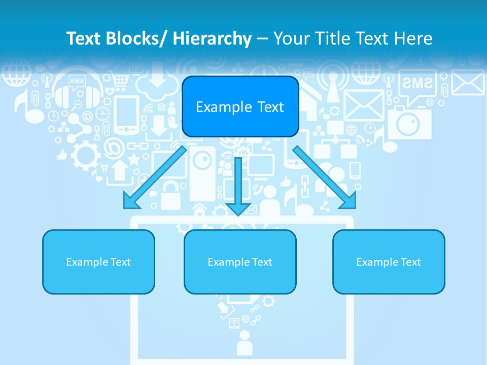 Technology Illustration System PowerPoint Template