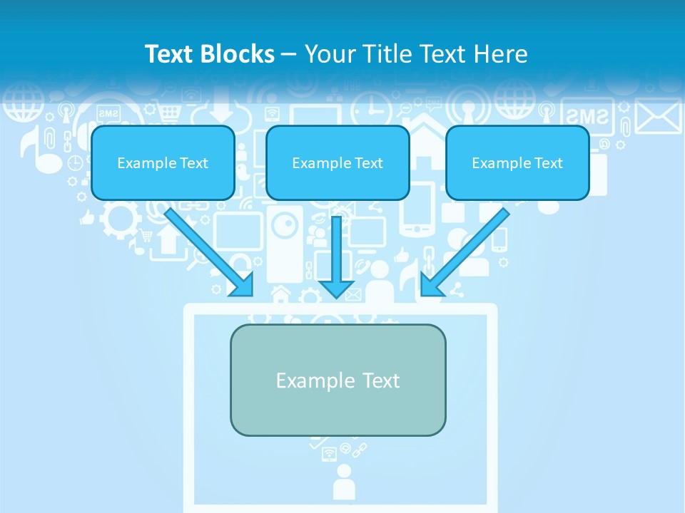 Technology Illustration System PowerPoint Template