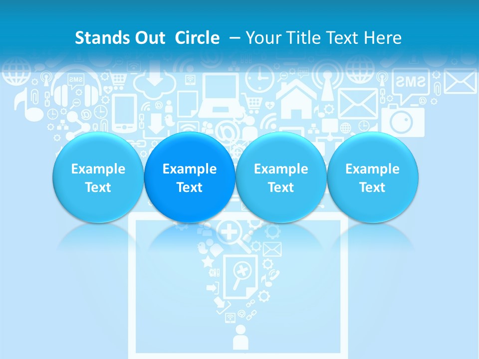 Technology Illustration System PowerPoint Template