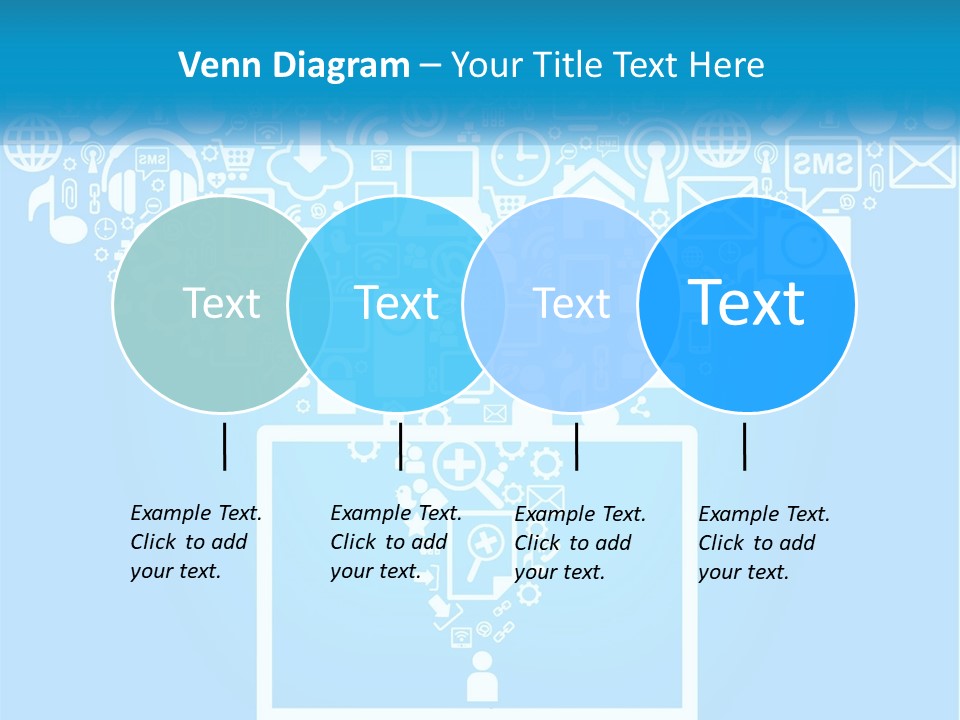 Technology Illustration System PowerPoint Template