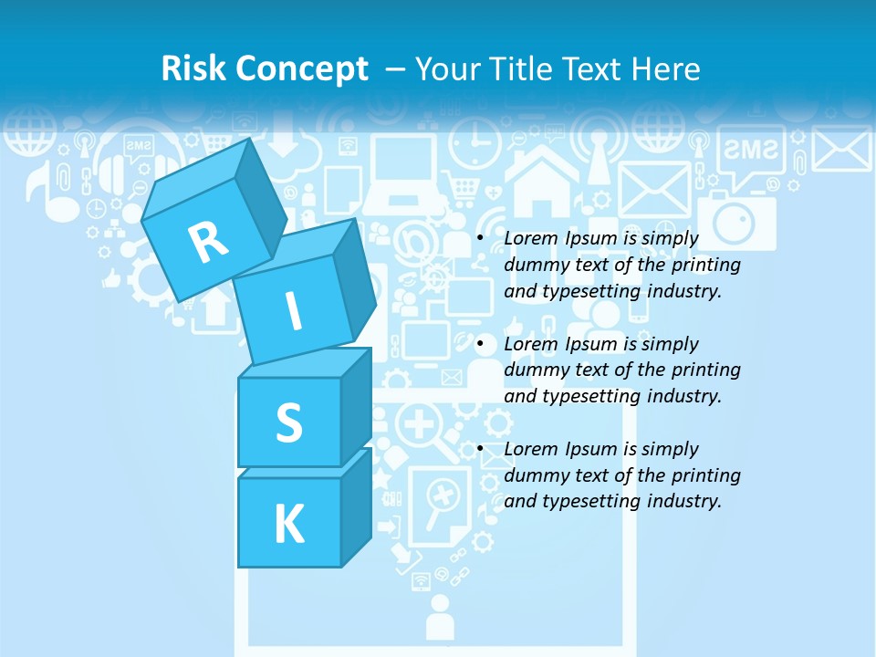 Technology Illustration System PowerPoint Template