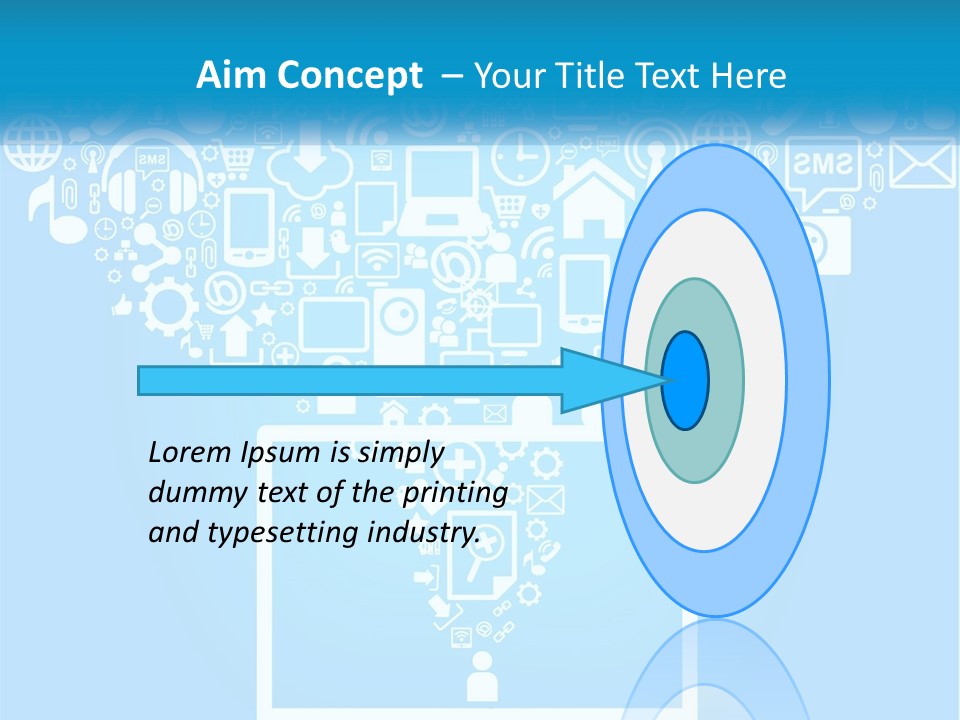 Technology Illustration System PowerPoint Template