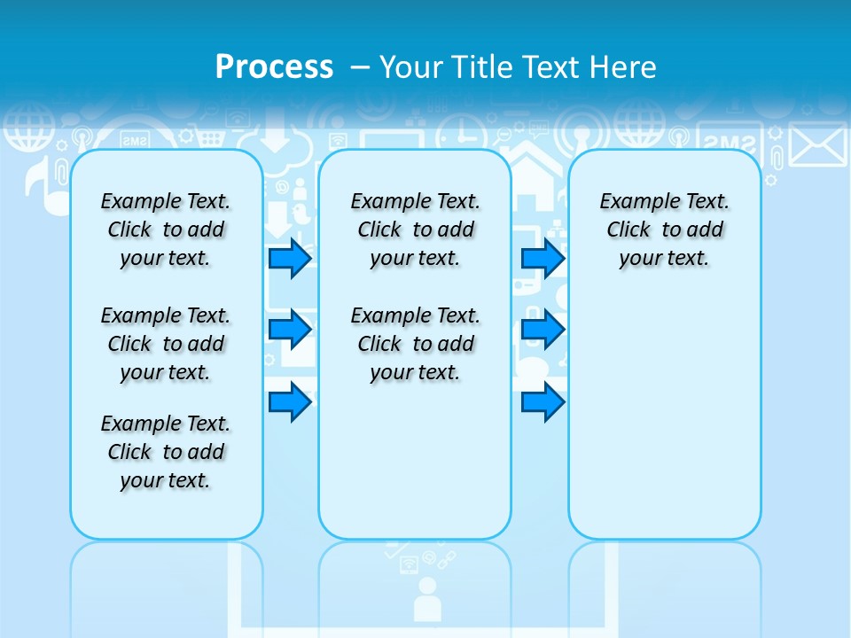 Technology Illustration System PowerPoint Template