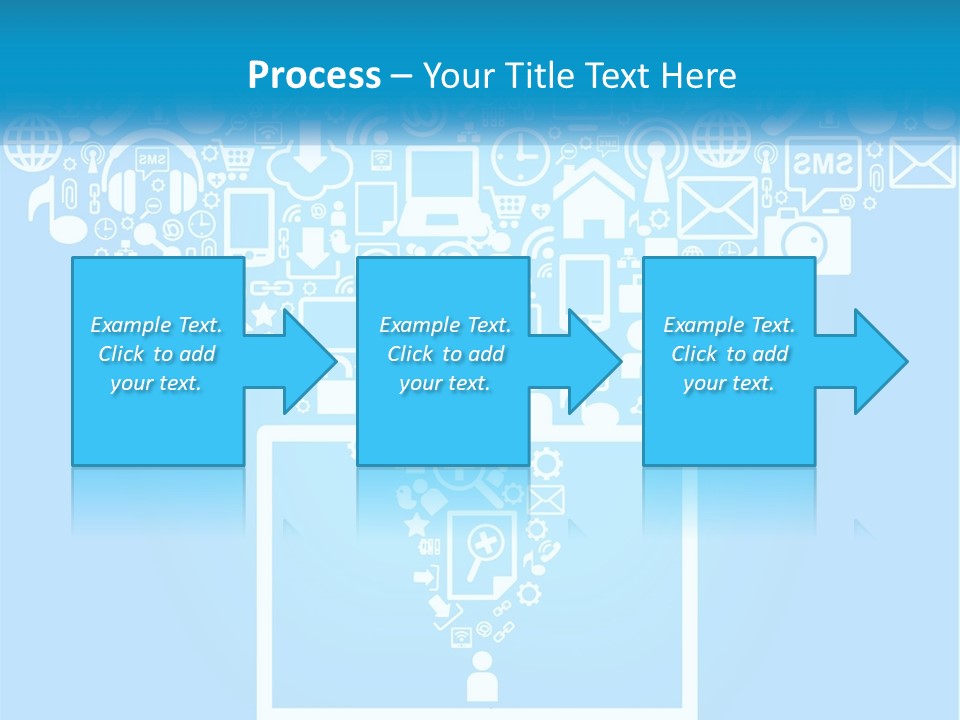 Technology Illustration System PowerPoint Template