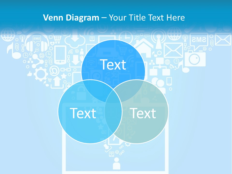 Technology Illustration System PowerPoint Template