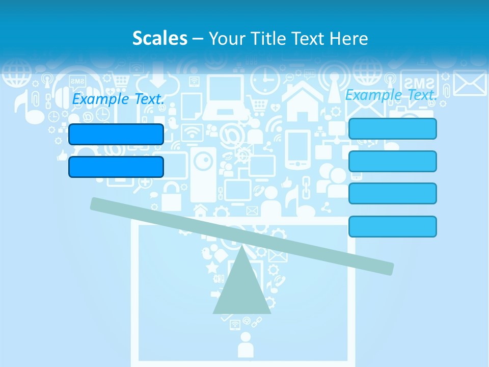 Technology Illustration System PowerPoint Template