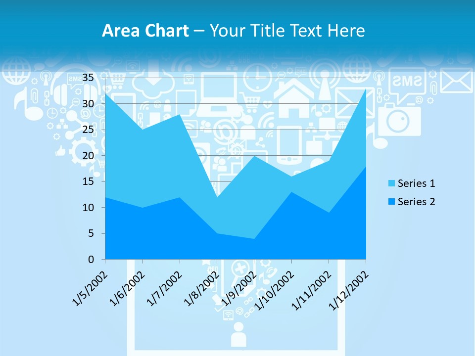 Technology Illustration System PowerPoint Template