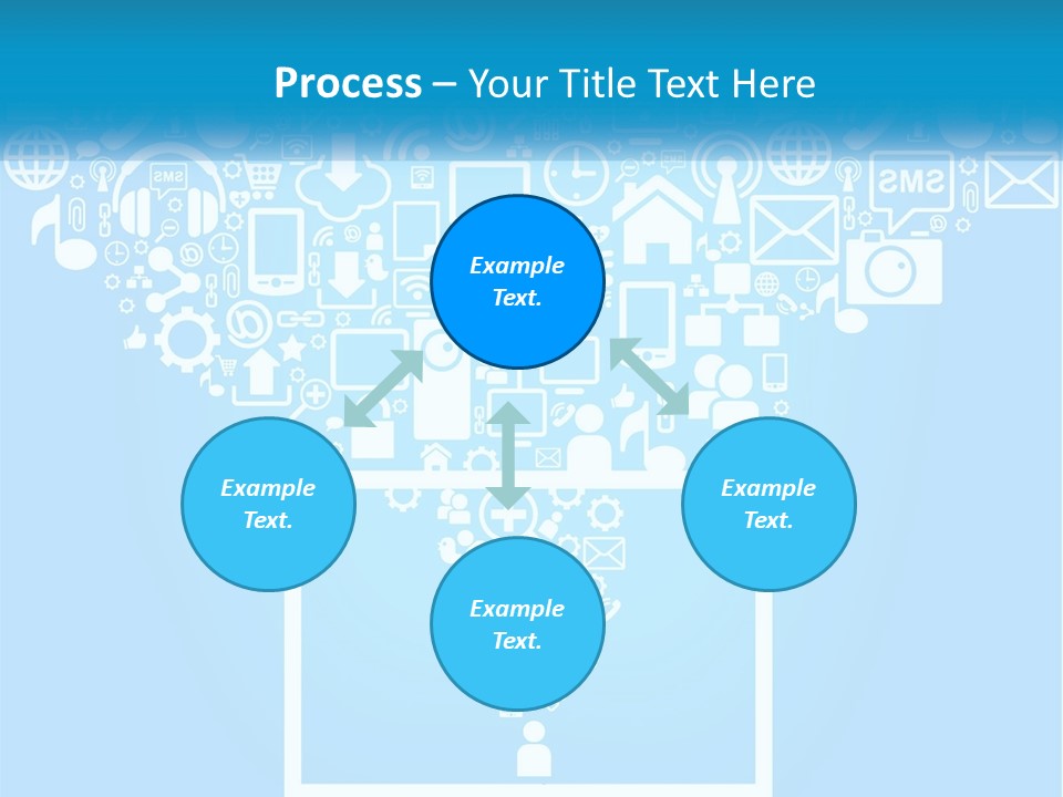 Technology Illustration System PowerPoint Template