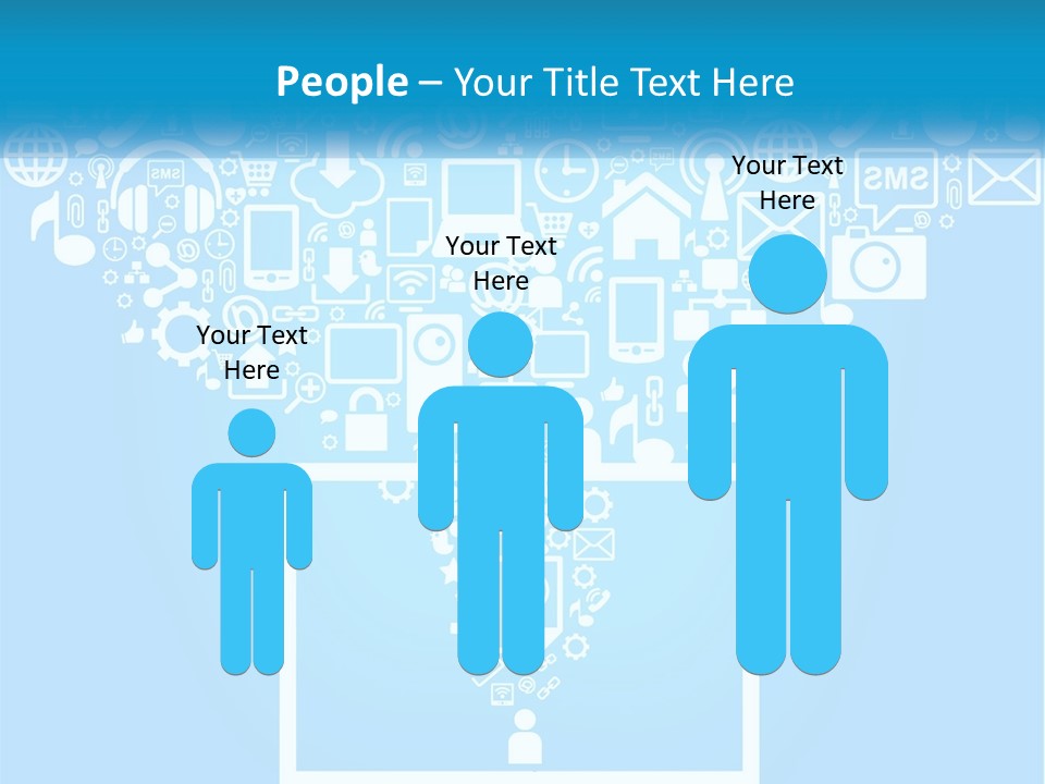 Technology Illustration System PowerPoint Template