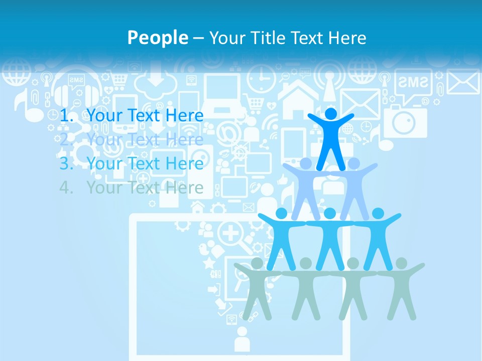 Technology Illustration System PowerPoint Template