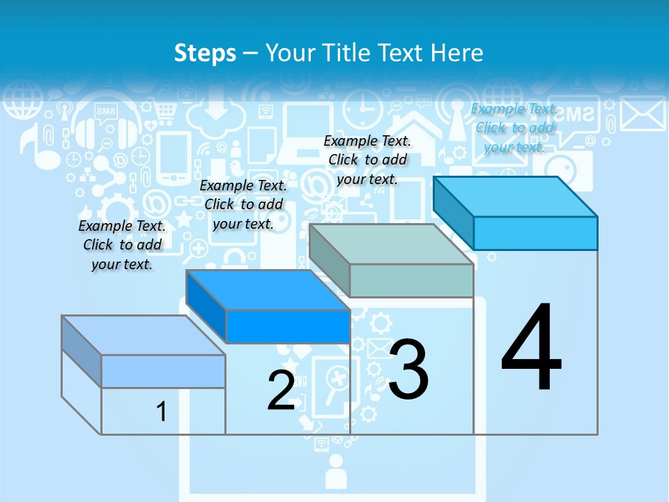 Technology Illustration System PowerPoint Template
