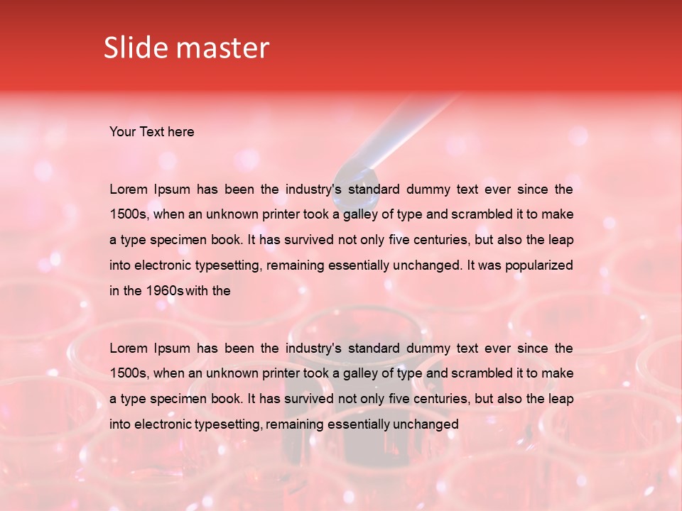 Medicine Lab Multiwell PowerPoint Template