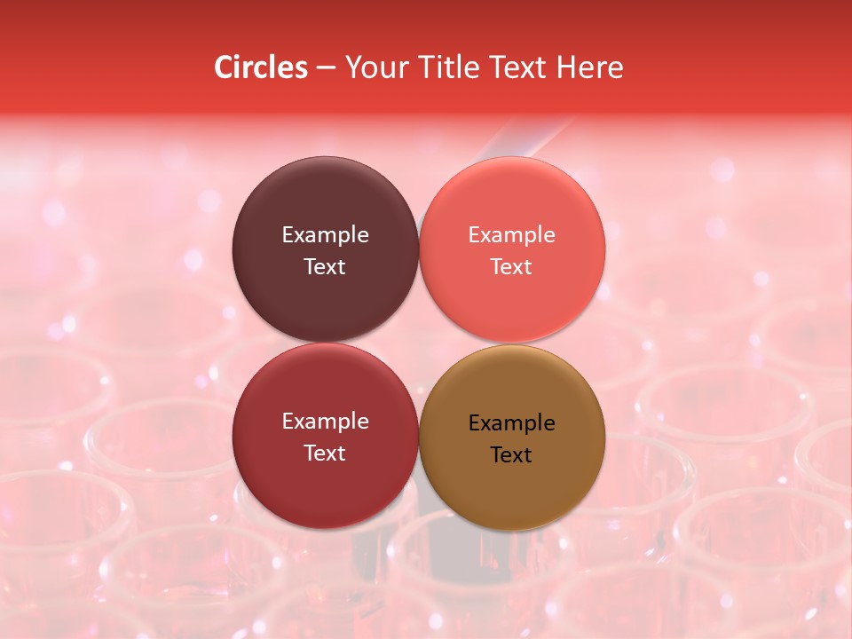 Medicine Lab Multiwell PowerPoint Template