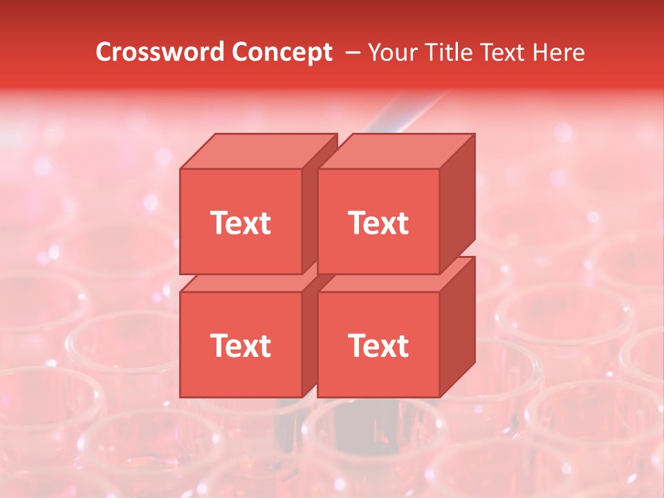 Medicine Lab Multiwell PowerPoint Template