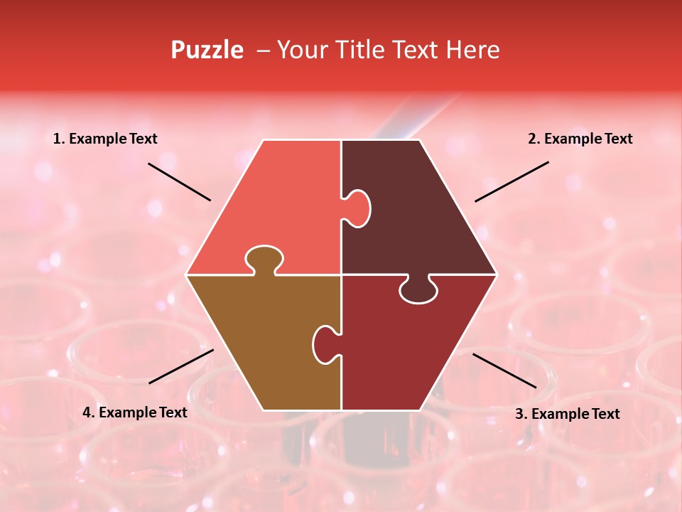 Medicine Lab Multiwell PowerPoint Template