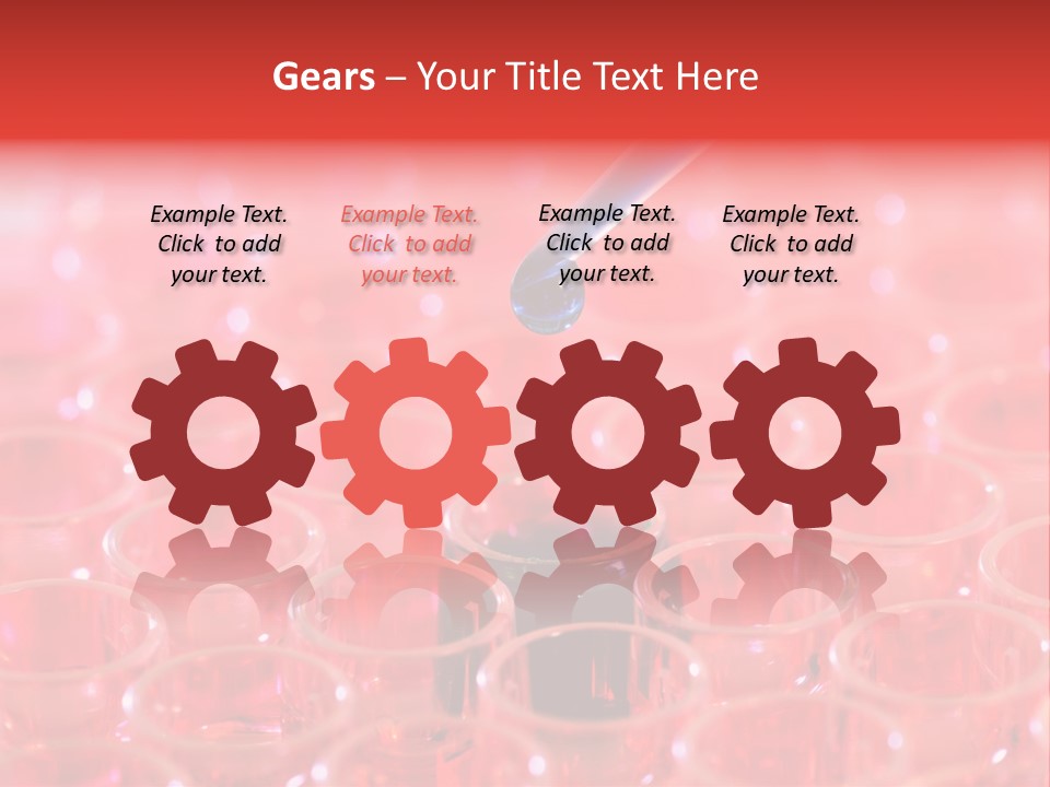 Medicine Lab Multiwell PowerPoint Template