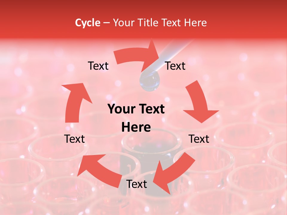 Medicine Lab Multiwell PowerPoint Template