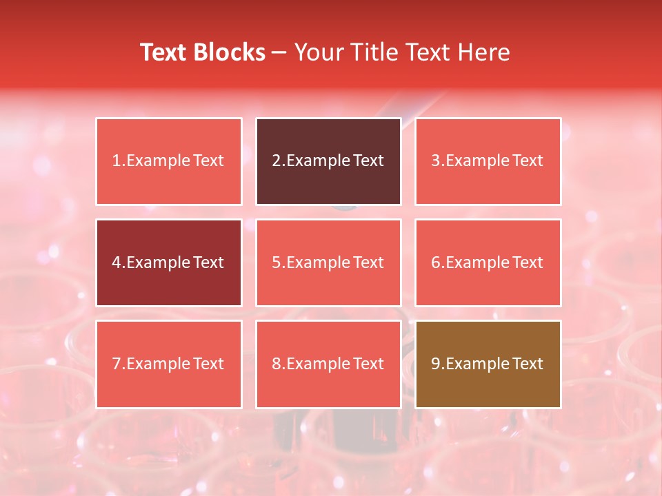 Medicine Lab Multiwell PowerPoint Template
