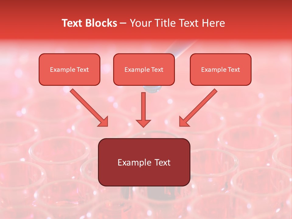 Medicine Lab Multiwell PowerPoint Template