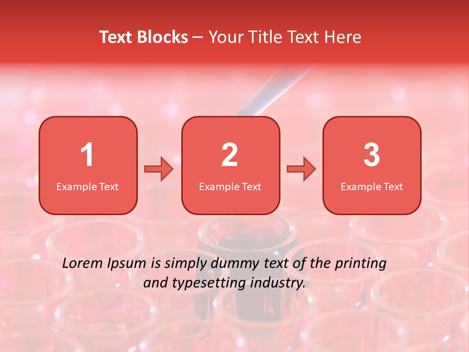Medicine Lab Multiwell PowerPoint Template