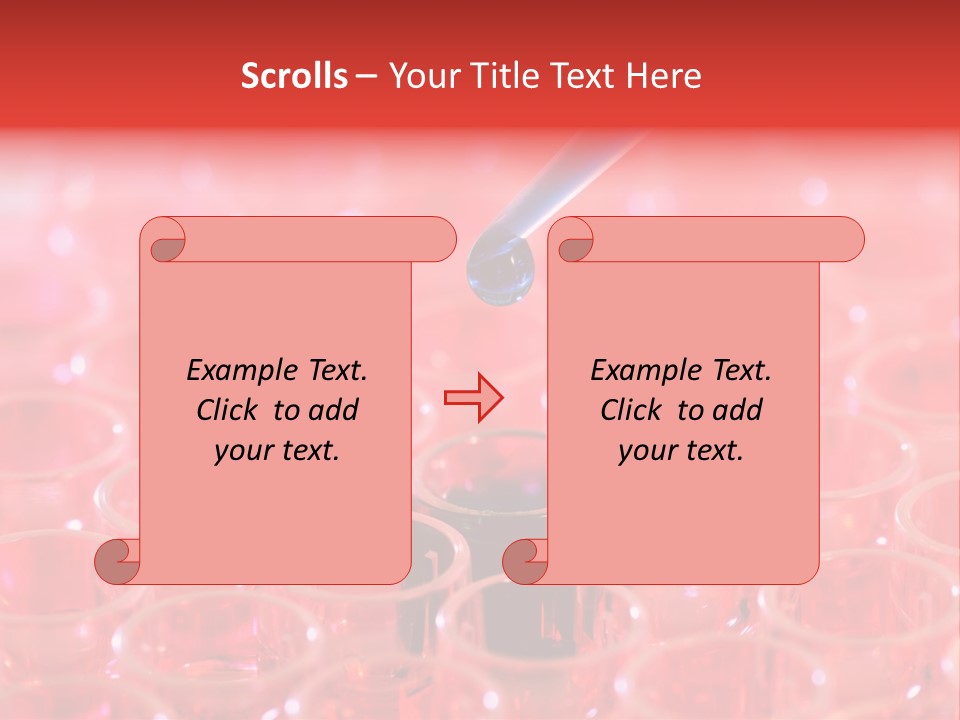 Medicine Lab Multiwell PowerPoint Template