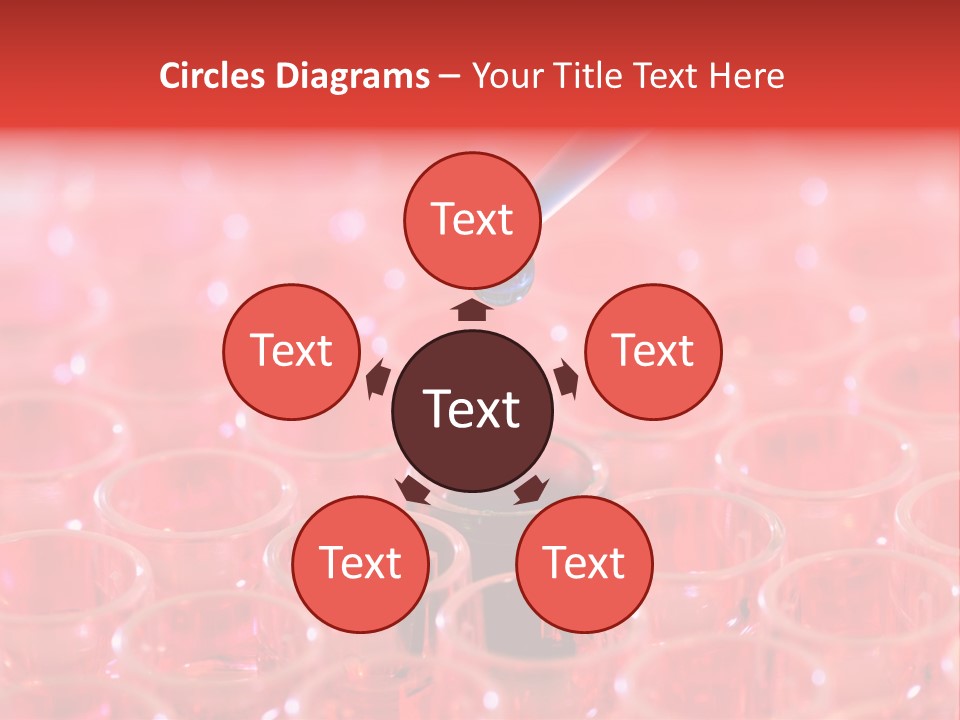 Medicine Lab Multiwell PowerPoint Template
