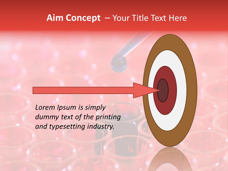 Medicine Lab Multiwell PowerPoint Template