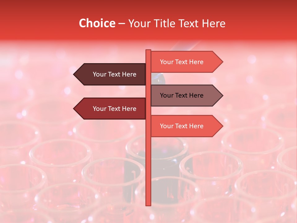 Medicine Lab Multiwell PowerPoint Template