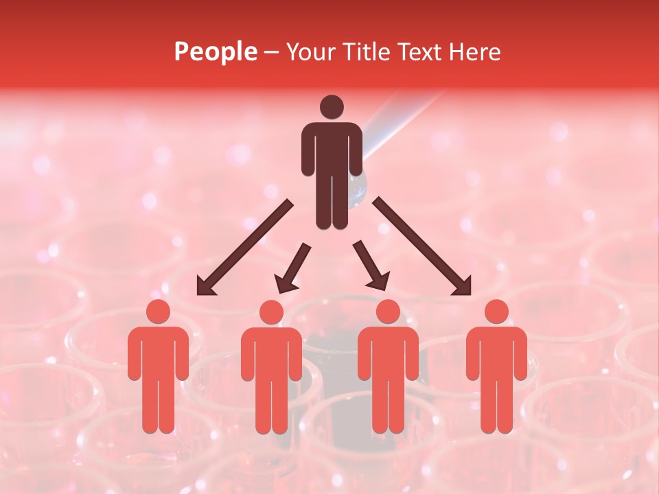 Medicine Lab Multiwell PowerPoint Template