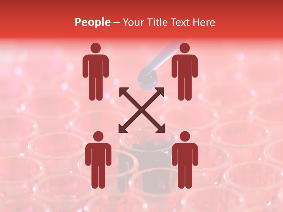 Medicine Lab Multiwell PowerPoint Template