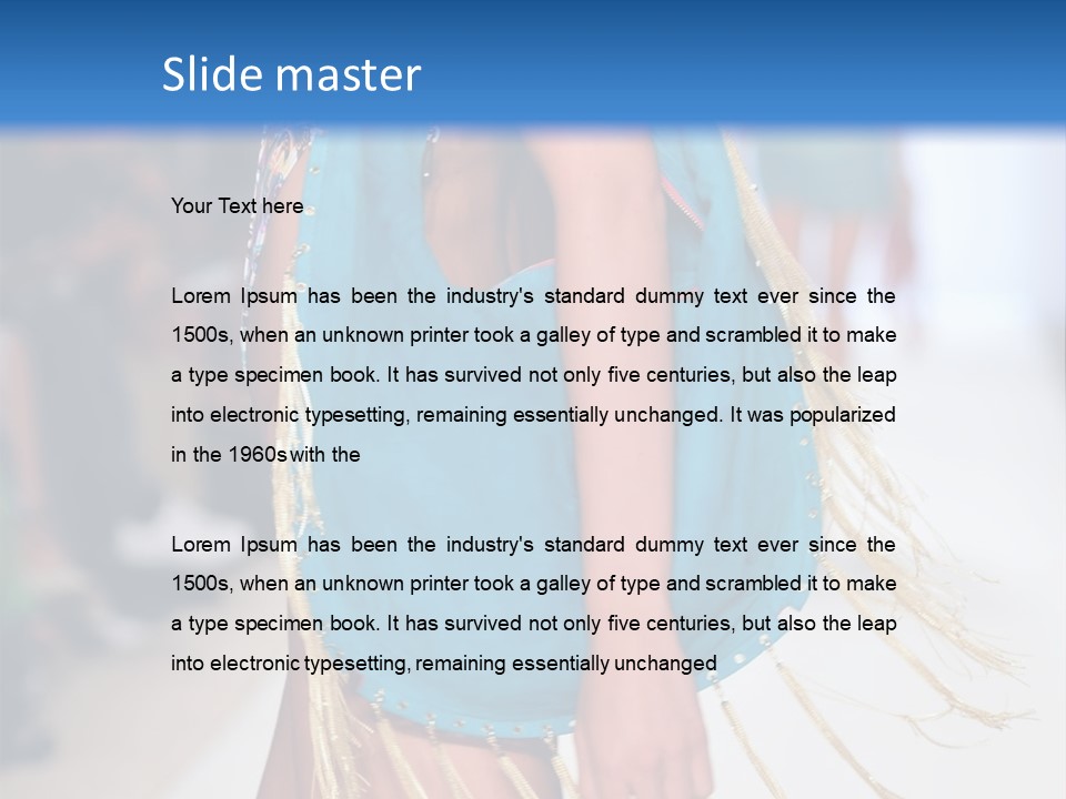 Destination Suit Beautiful PowerPoint Template