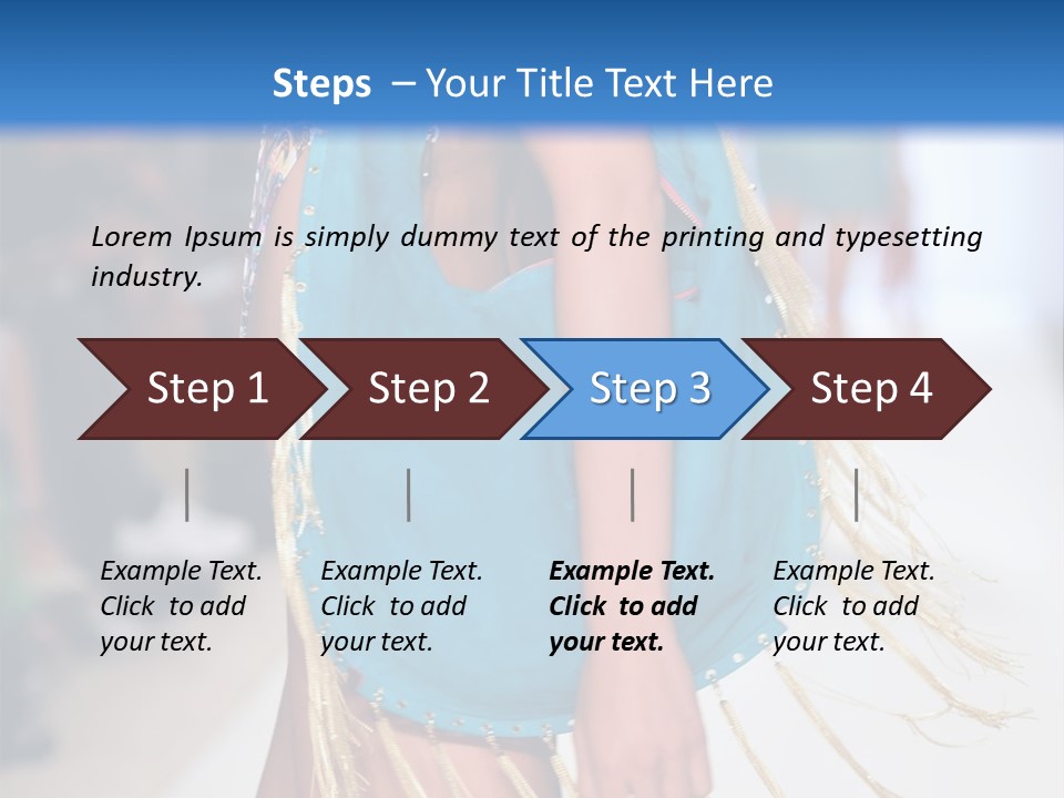 Destination Suit Beautiful PowerPoint Template