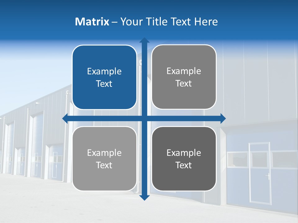 Shutter Metal Industrial PowerPoint Template
