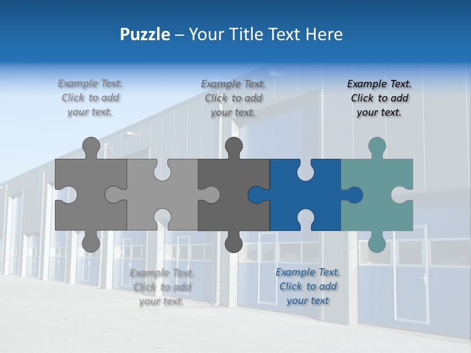 Shutter Metal Industrial PowerPoint Template
