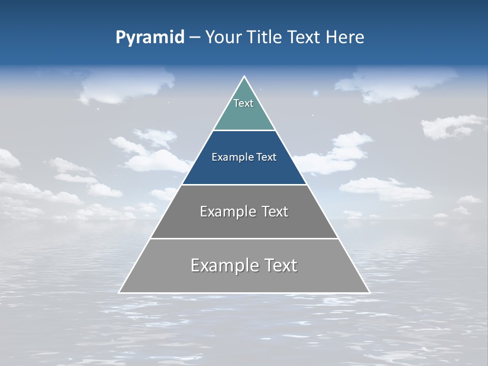 Space Background Ocean PowerPoint Template