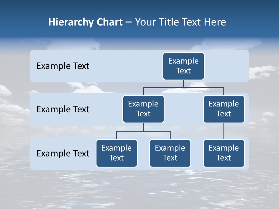 Space Background Ocean PowerPoint Template
