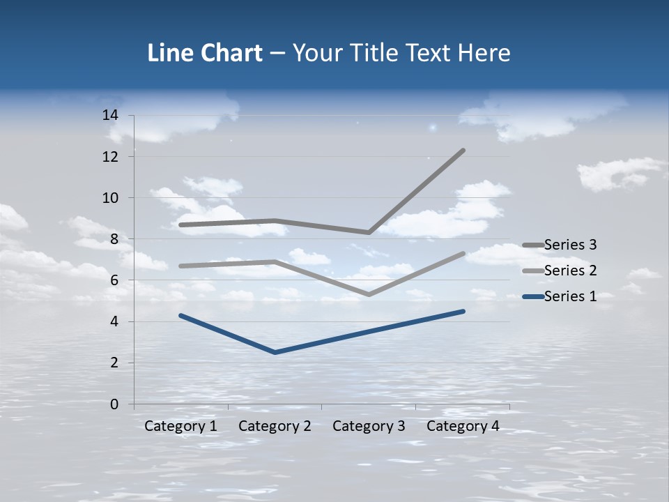 Space Background Ocean PowerPoint Template
