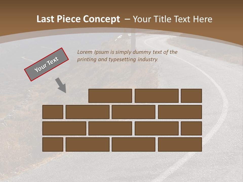 Land Long Countryside PowerPoint Template