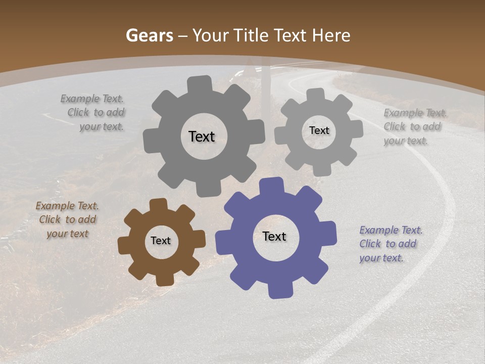Land Long Countryside PowerPoint Template