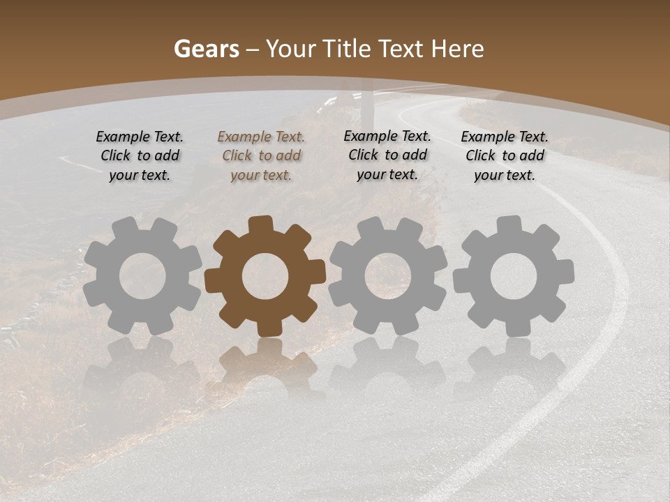 Land Long Countryside PowerPoint Template