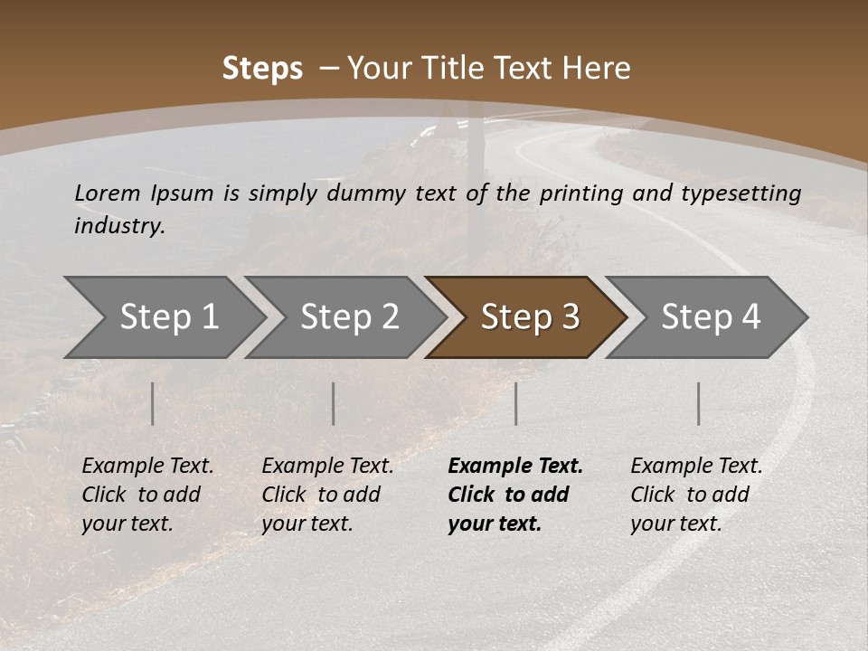 Land Long Countryside PowerPoint Template